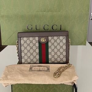 Authentic Small Gucci Ophedia Shoulder bag-Used 1x